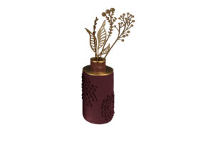 Bramante Fragrance diffuser vase Burgundy